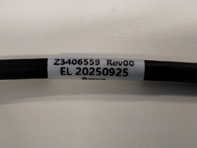 Barco part number Z3406559 visible on the label