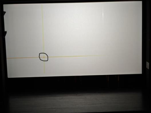 A white board with a black circle on itAI-generated content may be incorrect.