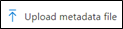 Upload metadata file