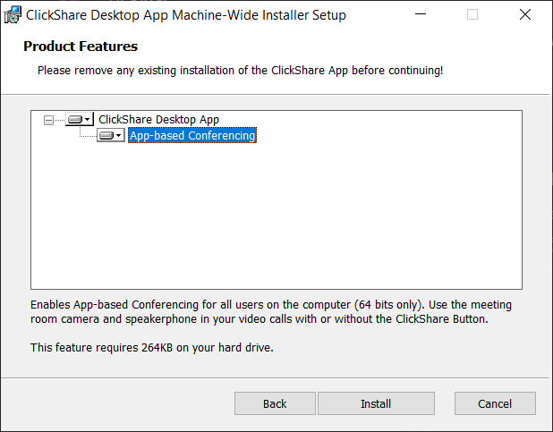 Installer - Features