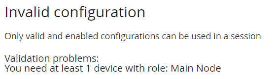 weConnect room configuration