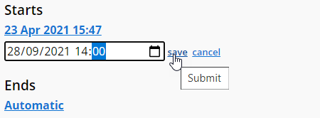 weConnect Create session