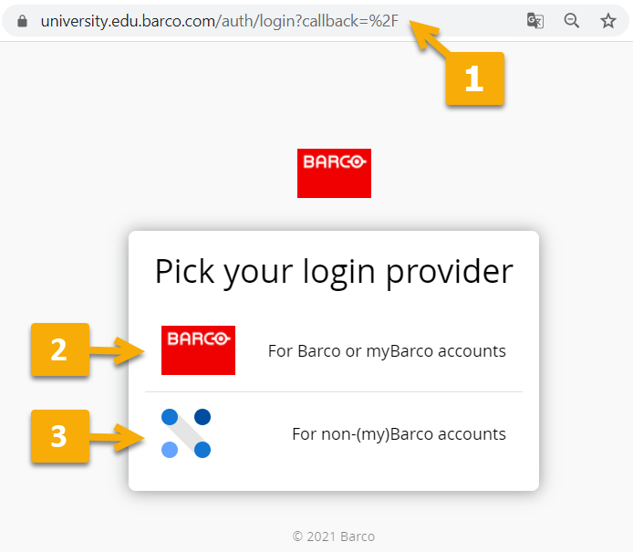 weConnect How to log in to weConnect Barco