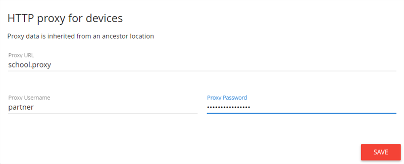 weConnect Location settings