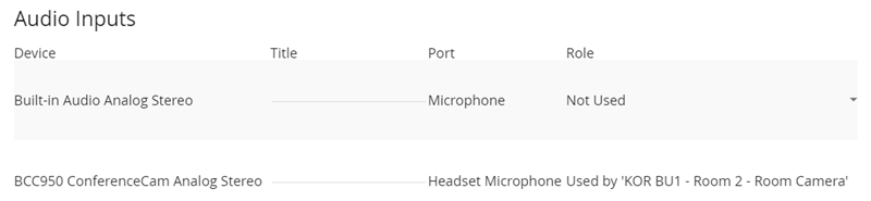 weConnect room configuration
