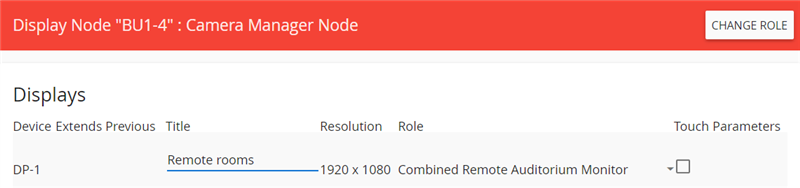 weConnect room configuration