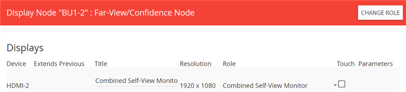 weConnect room configuration