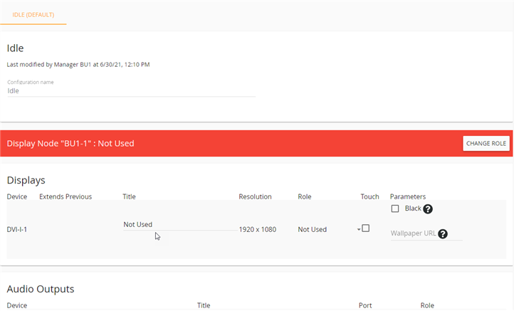 weConnect room configuration