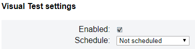 not scheduled