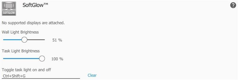 No supported displays are attached